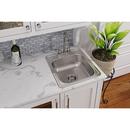 Dayton Satin 17 x 19 in. Drop-in Stainless Steel Bar Sink 