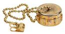 BrassCraft FHT Garden Hose Brass Cap with Chain 
