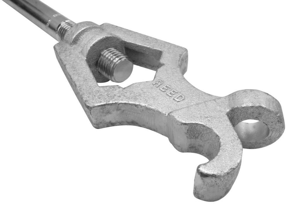 REED Silver Adjustable Hydrant Wrench 