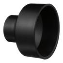Black ABS DWV Coupling 