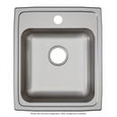 Elkay Lustrous Satin 17 x 20 in. Stainless Steel Single Bowl Drop-in Kitchen Sink in Lustrous Satin 