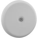 4-1/4 in. High Impact Plastic Cleanout Cover Plate in Matte White