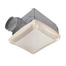 Broan White 9 x 9 x 5 3/4 in. Ceiling Exhaust Fan with Light 