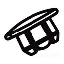 Moen Polished Chrome Escutcheon Plug 