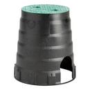 Carson Industries Black Economy Plastic Irrigation Control Valve Valve Box & Cover 