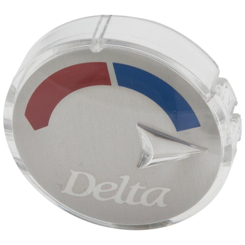 Delta Faucet Chrome Hot/Cold Index Button 