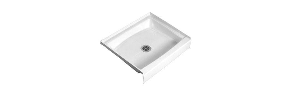 FIAT Products White 60 x 34 in. Shower Base 