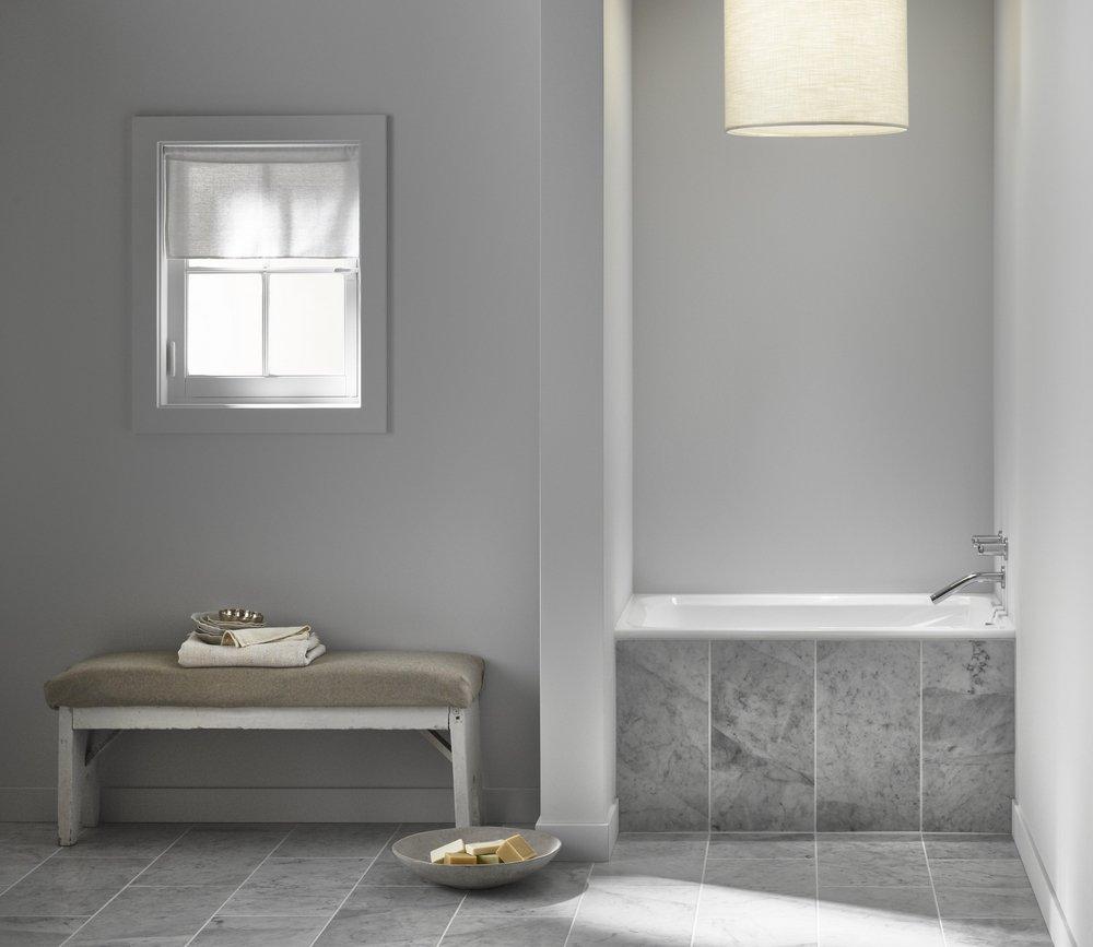 KOHLER White 48 x 32 in. Drop-In Bathtub with Reversible Drain 
