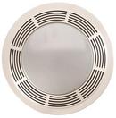 Broan White Bathroom Exhaust Fan in White 