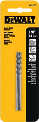 DEWALT 1/8 x 1/8 in. Round Twist 2 Piece 
