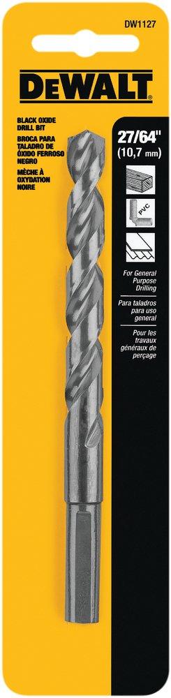 DEWALT 27/64 x 3/8 in. Straight Twist 1 Piece 