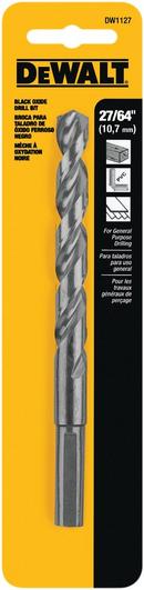 DEWALT 27/64 x 3/8 in. Straight Twist 1 Piece 