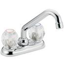 Moen Chrome Plated Two Knob Handle Laundry Faucet 
