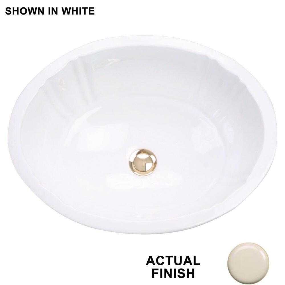 19 X 16 Undercounter Lavatory Antigua Patricia Almond 