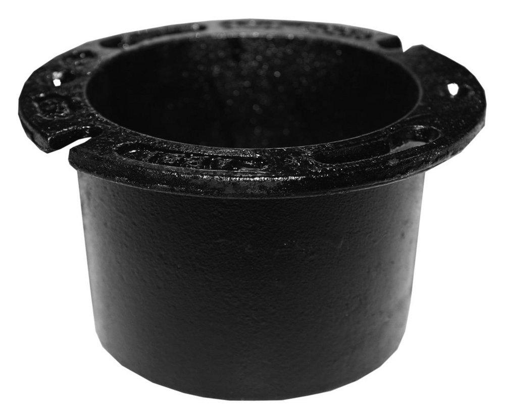 4 in. No-Hub Cast Iron Closet Flange 