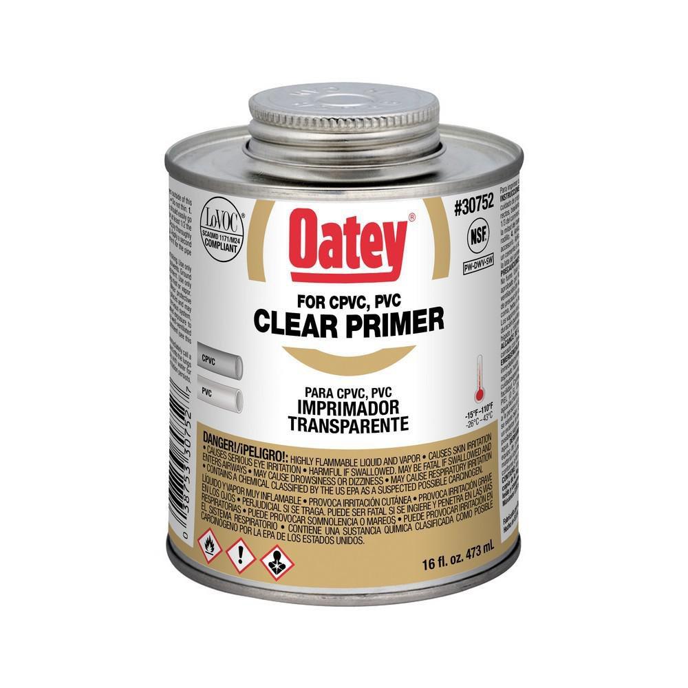 Oatey® Clear PVC Clear Primer 