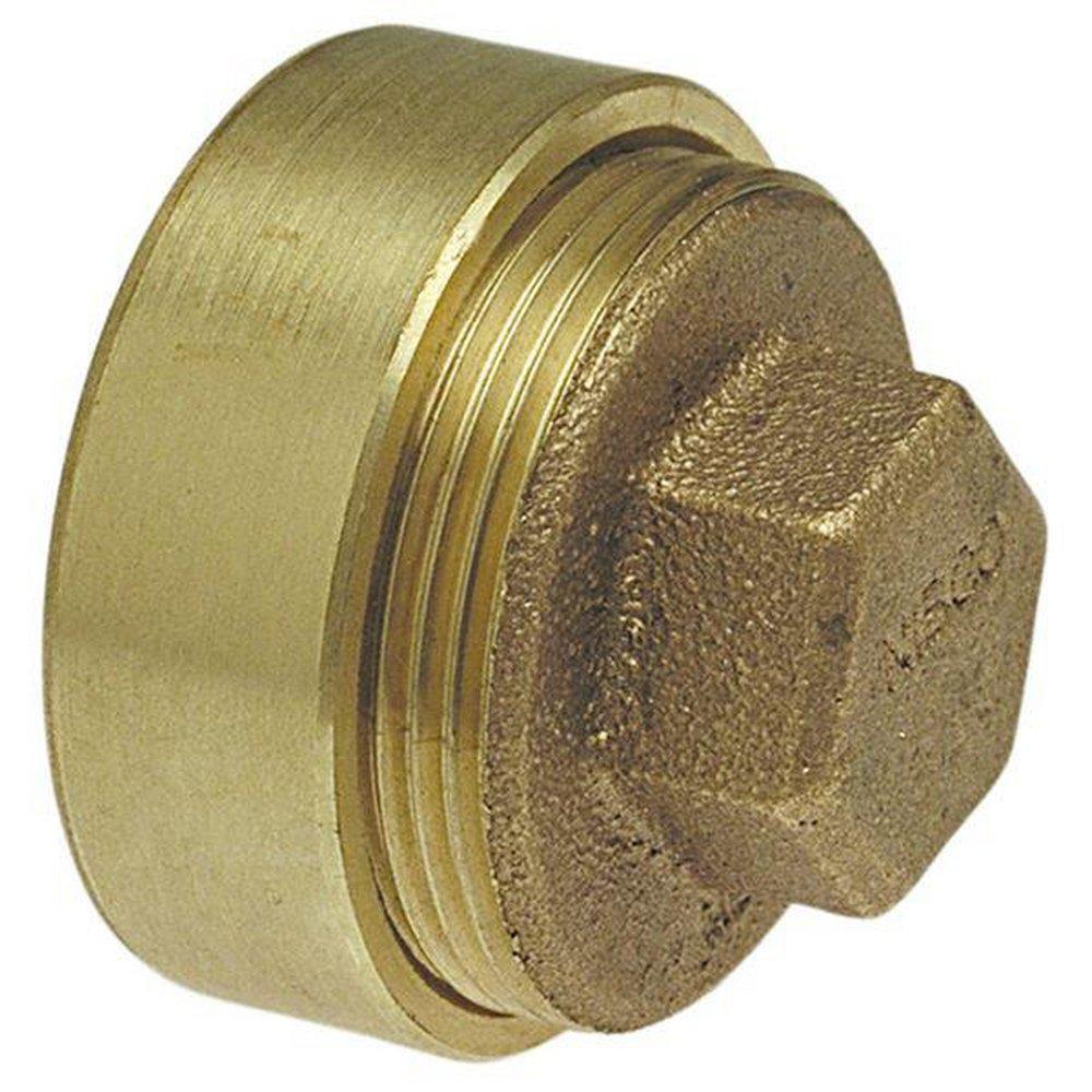 Fitting Bronze DWV Cleanout Plug 