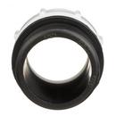Black ABS DWV Slip Joint Male Trap Adapter with Washer & Polyethylene Nut 