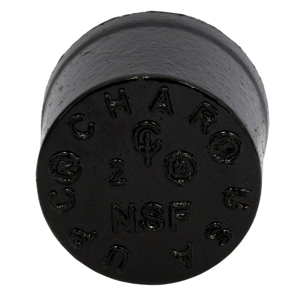 Black Spigot Cast Iron Blind Plug 