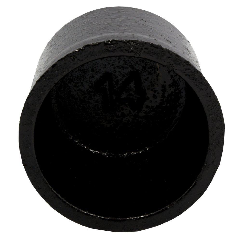 Black Spigot Cast Iron Blind Plug 