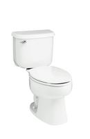 1.6 gpf Elongated Two Piece Toilet in Biscuit