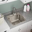 Elkay Lustrous Highlighted Satin 1-Bowl Deep Laundry Sink in Lustrous Highlighted Satin 
