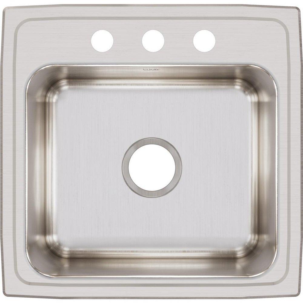 Elkay Lustrous Highlighted Satin 1-Bowl Deep Laundry Sink in Lustrous Highlighted Satin 