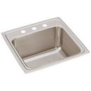 19-1/2 x 19 in. Single Deep Bowl Stainless Steel Sink 3 Hole