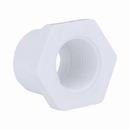 White PVC Schedule 40 Female Bushing 
