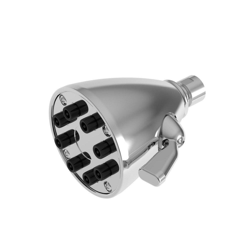 Newport Brass Polished Chrome Single Function Jet Showerhead 