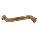 Dearborn Rough Brass 20 ga Slip-Joint Trap Offset in Polished Chrome 