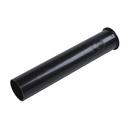 8 in. Flanged Strainer Tailpiece in Black