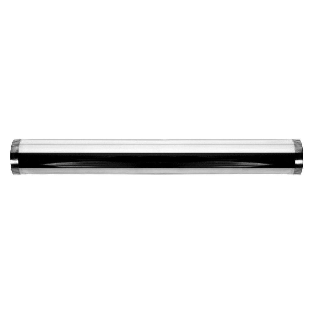 Dearborn Polished Chrome 20 ga Threaded Tube in Polished Chrome 