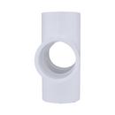 White PVC Schedule 40 Cross Tee 
