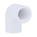 White PVC Schedule 40 90&deg; Female Threaded Elbow 
