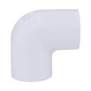 White PVC Schedule 40 90&deg; Female Threaded Elbow 