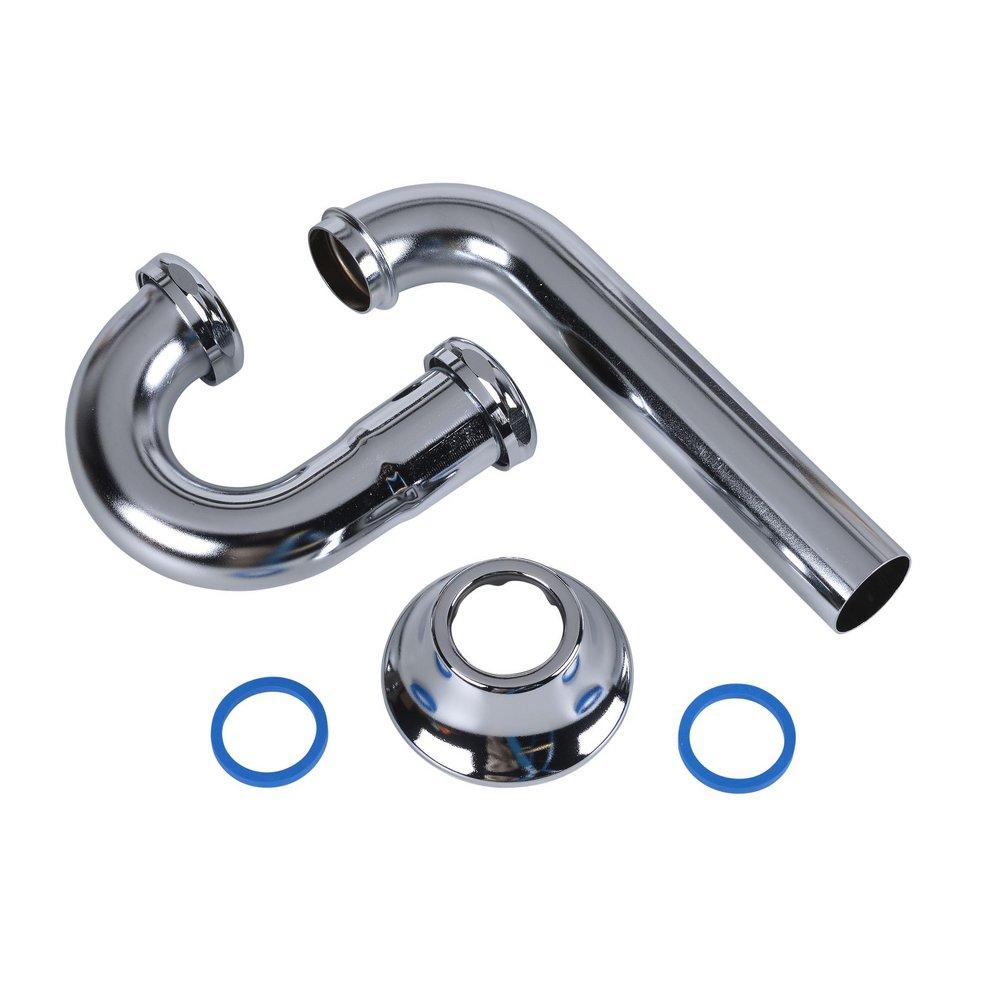 Dearborn Chrome Plated 1-1/4 in. P-Trap in Chrome Plated 