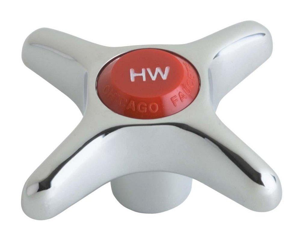 Chicago Faucets Polished Chrome Handle Assembly 