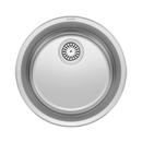 BLANCO Satin Polished 18-1/8 x 18-1/8 in. Drop-in Stainless Steel Bar Sink 