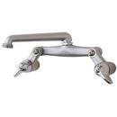 Two Wristblade Handle Laundry Faucet in Polished Chrome