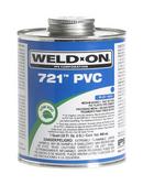 Weld-On&reg; Fast Set PVC Blue Pipe Cement 