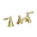 Newport Brass Forever Brass - PVD Two Handle Widespread Bathroom Sink Faucet Lever Handle 