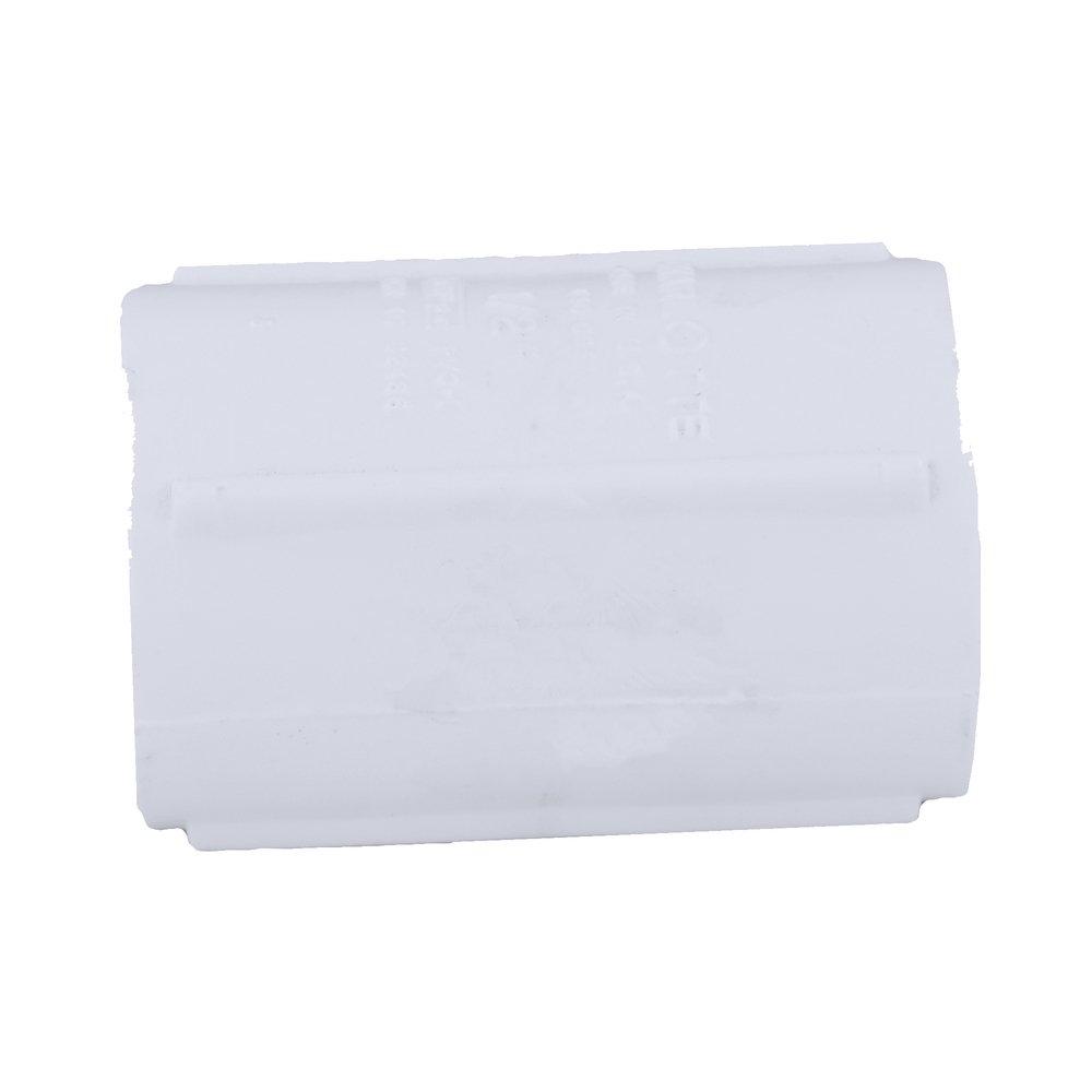 White PVC Schedule 40 Threaded Coupling 