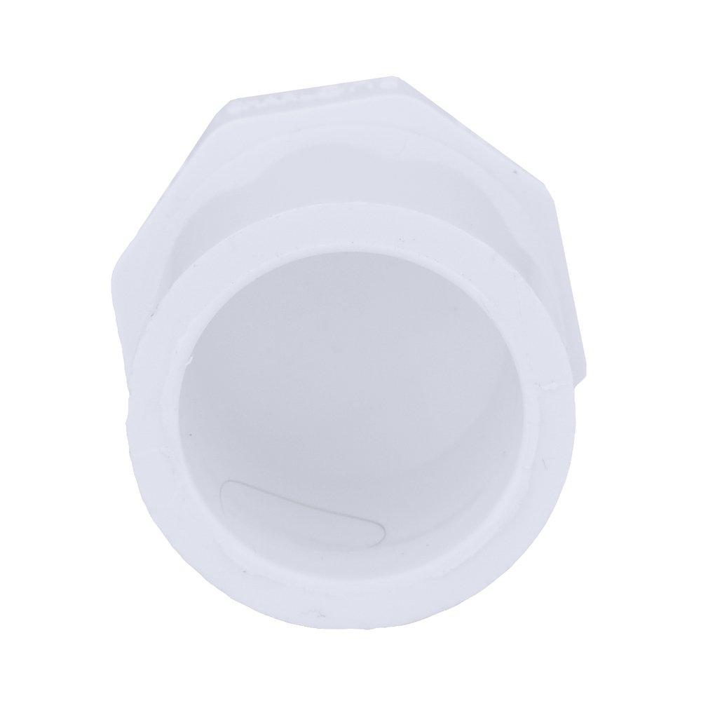 White PVC Schedule 40 Plug 