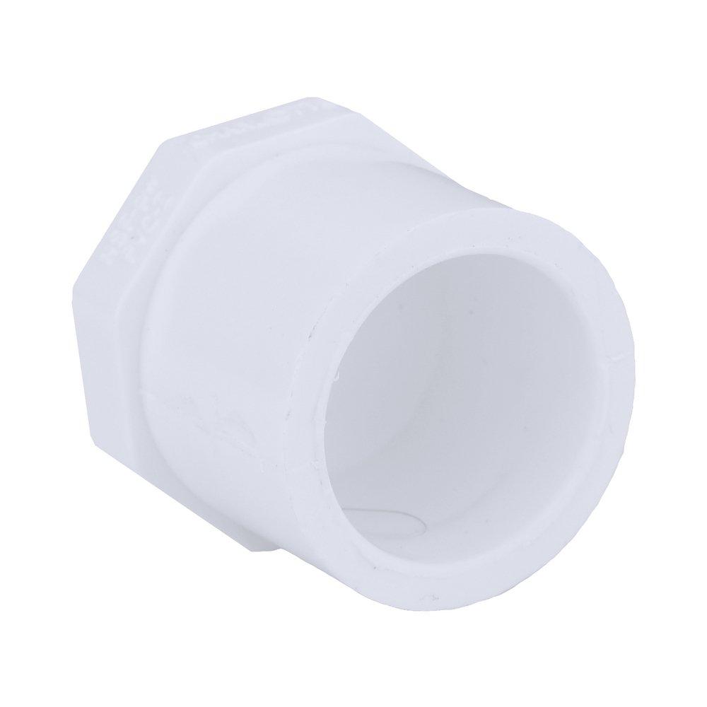 White PVC Schedule 40 Plug 