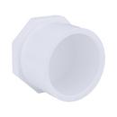 White PVC Schedule 40 Plug 