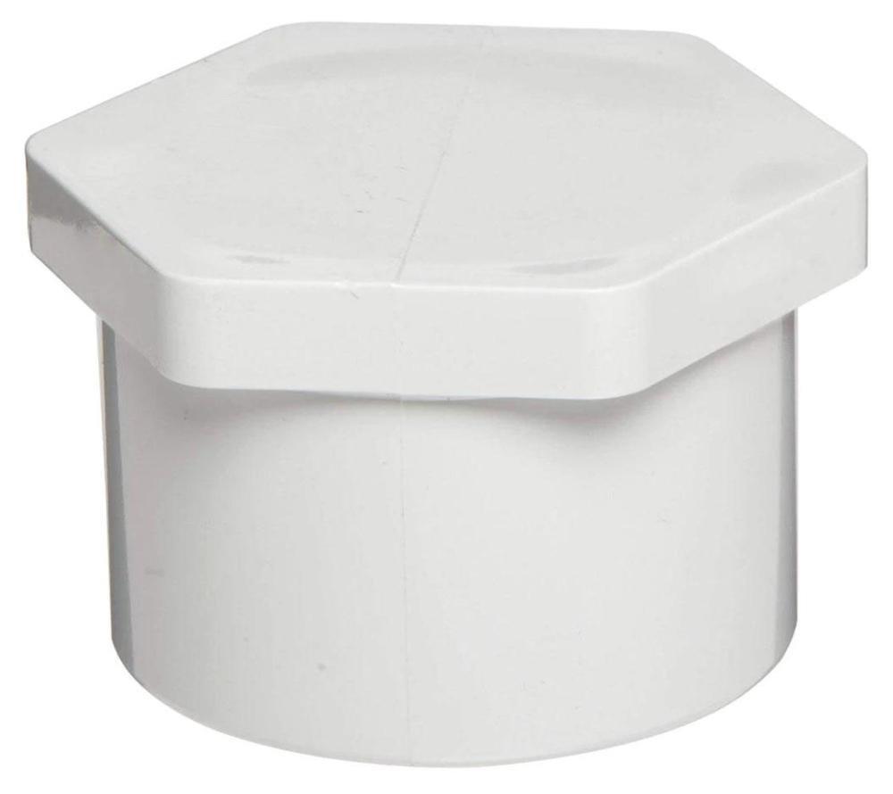 White PVC Schedule 40 Plug 