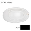 JACUZZI&reg; Black 72 x 42 in. Drop-In Bathtub with End Drain 