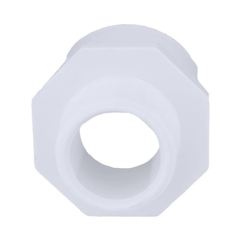 White PVC Schedule 40 Male Adapter 