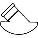 TRENCH TOUGH PLUS Gasket PVC Saddle Sewer Wye w/ Strap 